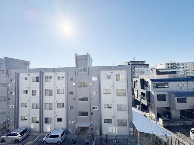 【展望】 | 産業住宅三鷹第4アパート | バルコニーからの眺望