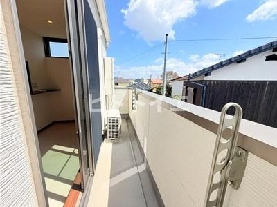 広川426ガーデンシティのバルコニー