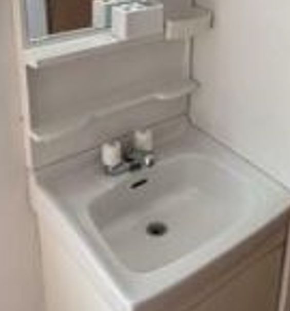 シエスタ大久保B棟の洗面所|洗面台(同一仕様写真)