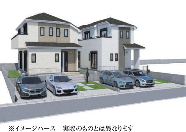 横浜市戸塚区汲沢町 新築戸建て【仲介手数料無料】カースペース3台