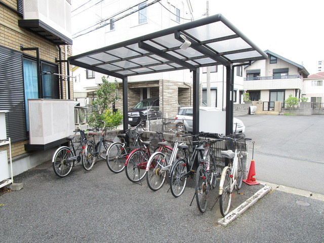 ハイム山手Ｂの駐車場|★自転車置き場★