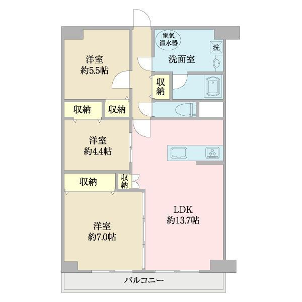 横浜市都筑区大熊町の中古マンションの画像
