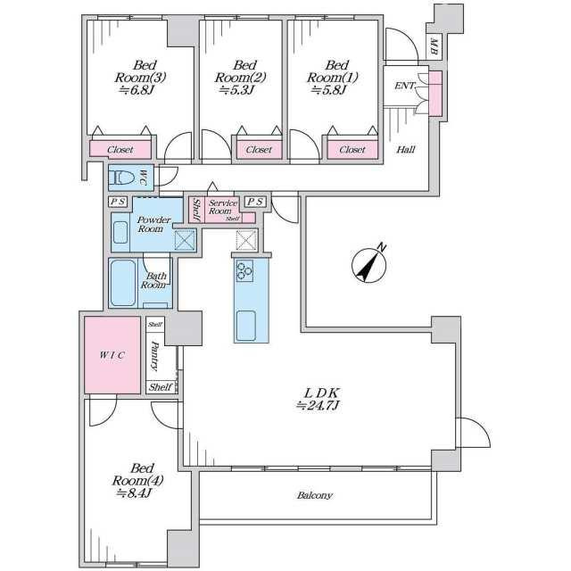 横浜市青葉区藤が丘１丁目の中古マンションの画像