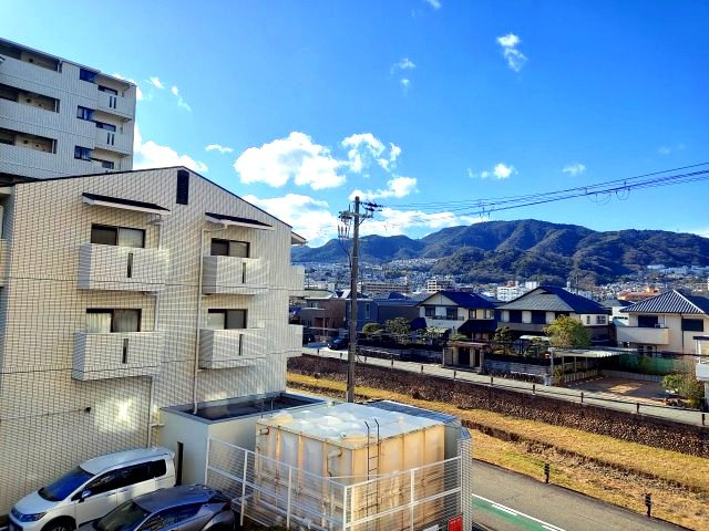 フォルム逆瀬川の展望|バルコニーからの眺望