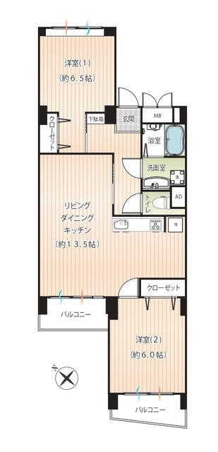 南永田団地１－５号棟の画像