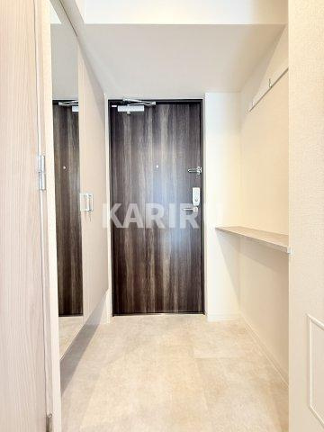 エスリードレジデンス玉造ザ・イーストの玄関