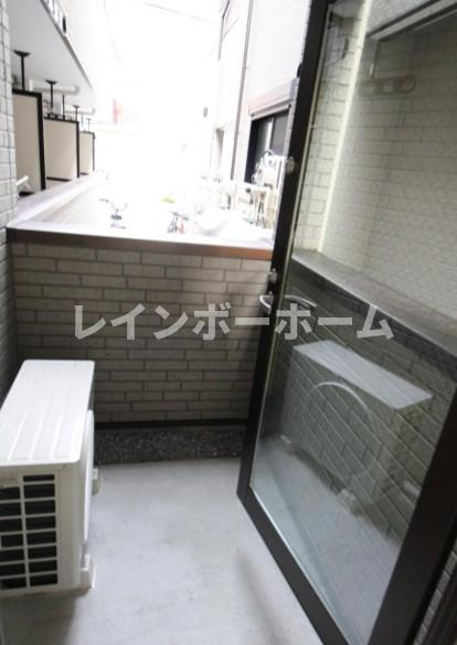 メルディア津田沼のバルコニー