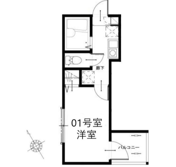 メルディア津田沼の間取り