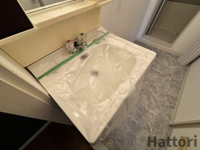 リブ南塚口の洗面所