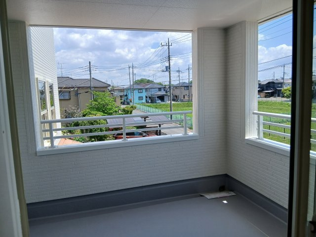 リーブルガーデン．S　吉見町東野第２　のバルコニー|４号棟現地バルコニー（2026年05月12日）撮影