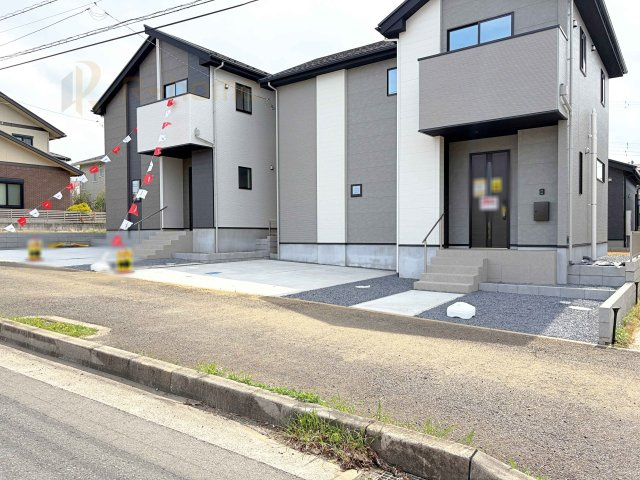取手市ゆめみ野5期　新築戸建て　1号棟の駐車場|カースペースは2台お停めいただけます♪