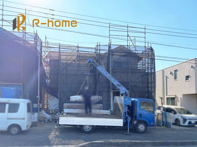 取手市ゆめみ野5期　新築戸建て　1号棟の外観|ご予約を頂ければ、『平日』はもちろん『早朝』や『夜間』もご見学可能です♪お気軽にお申し付けください♪