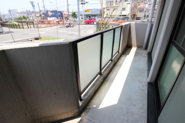 第2マンション旭のバルコニー