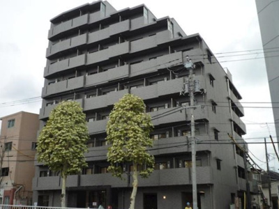 【外観】 | ルーブル方南町弐番館 | 鉄筋コンクリート造のがっちりとした建物。