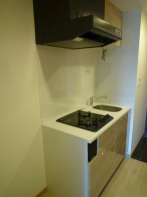 【キッチン】 | ルーブル方南町弐番館 | 2口コンロシステムキッチン。