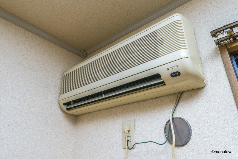 セローハウスの設備|エアコン付きです。