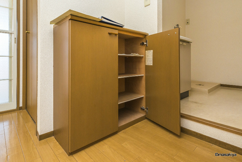 セローハウスの玄関|下駄箱