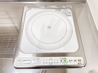 【キッチン】 | ライオンズマンション芝公園 | 1口　IHコンロ