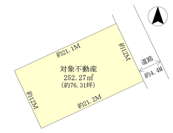 宇都宮市陽東３丁目　土地の土地図