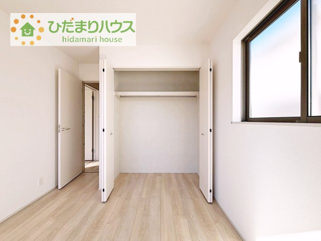 【収納】 | 守谷市薬師台7丁目16番　新築戸建　A号棟 | 全室にクローゼットが付いていて、お部屋の住空間もスッキリ広々使えそうです(^^)