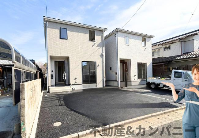 クレイドルガーデン伊予市下吾川第6　1号棟(全2棟)　伊予市下吾川の新築分譲戸建の外観|外はこのようになっています