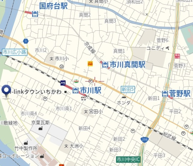 リバーサイドタウンの地図|★案内図★