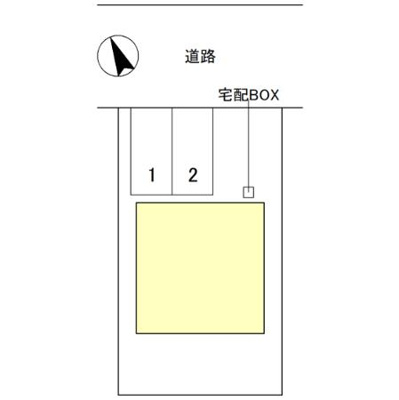 【区画図】 | セキュレア西川田町24号棟