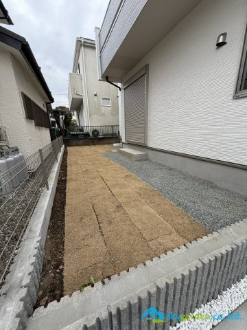 秦野市東田原　新築戸建　全1棟1号棟の庭