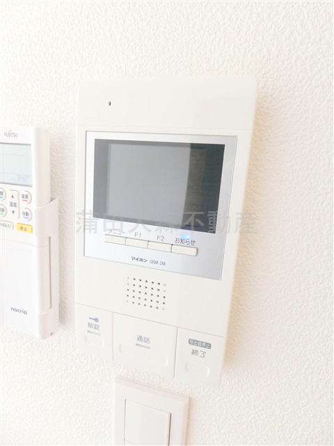 スカイコートパレス蒲田Ⅱの設備|モニター付きインターホン