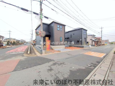 【前面道路含む現地写真】 | GRAFARE伊奈町中央1号棟