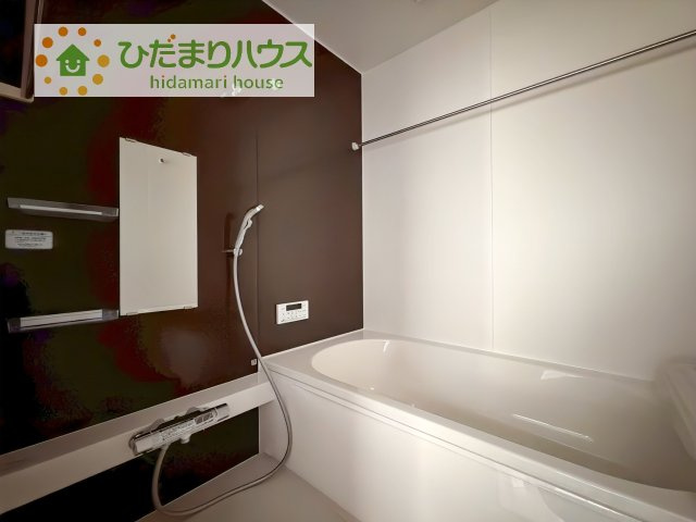 【浴室】 | 守谷市薬師台9期　新築戸建 | いつまでも入っていられるような広々とした浴室が魅力的です(^^)/