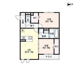 グリーヴィラ柱曙の間取り