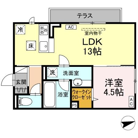 Belle Ｄemeureの間取り