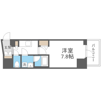 【間取り】 | コンフォリア・リヴ天王寺寺田町ソルテラス