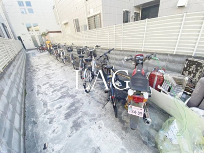 【その他共用部分】 | アプリコット | 駐輪場です。