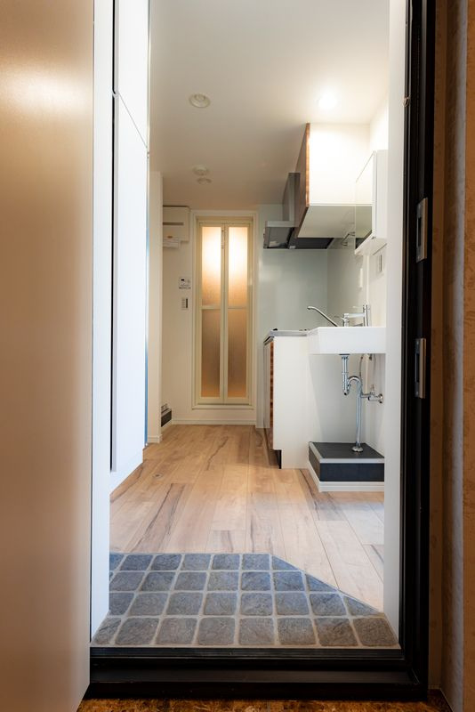 グラシア・ベイ大森の玄関