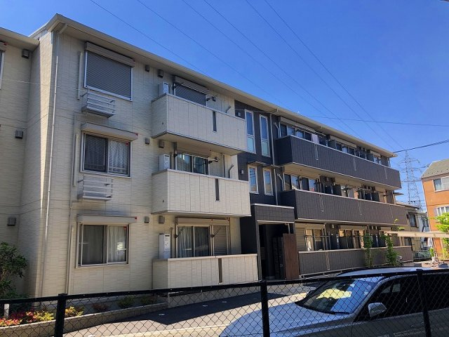 川崎市多摩区宿河原６丁目のアパートの外観