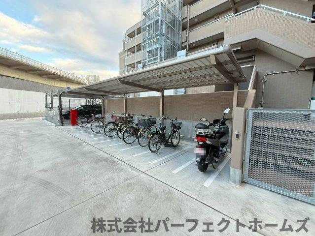 ベル・アーバニティ樟葉の駐輪場