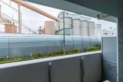 プレノ清澄庭園のバルコニー