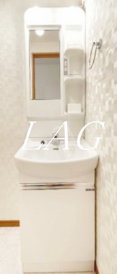 【洗面所】 | シエラグランデ亀有 | 洗面台です。