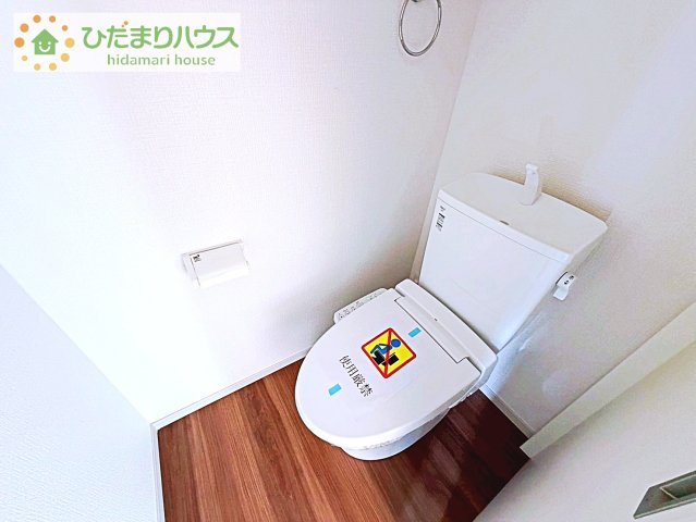 【トイレ】 | 牛久市田宮町27期　新築戸建 | トイレは1F、2F共に完備！取り合いになることがありませんね(^^)/