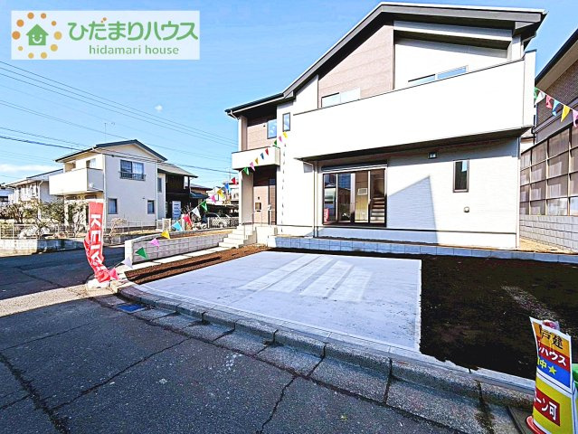 【駐車場】 | 牛久市田宮町27期　新築戸建 | マイホームなら駐車場代がかかりません！しかも、自宅の駐車場で洗車ができます！今までコイン洗車に行っていた手間も省けて、節約にもつながります(^^♪