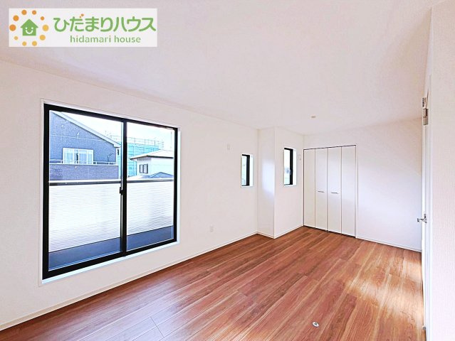 【洋室】 | 牛久市田宮町27期　新築戸建 | 木の温もりがやさしいフローリング♪