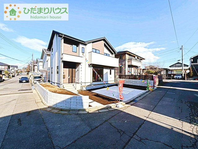 【外観】 | 牛久市田宮町27期　新築戸建 | スタイリッシュな外観です(^^)/