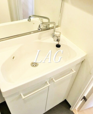 【洗面所】 | ル・リオン牛込柳町 | 洗面台です。