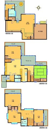 【間取り】 | 大室高原別荘地　戸建