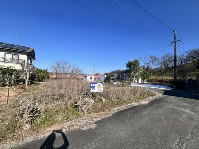 松橋町萩尾土地の外観