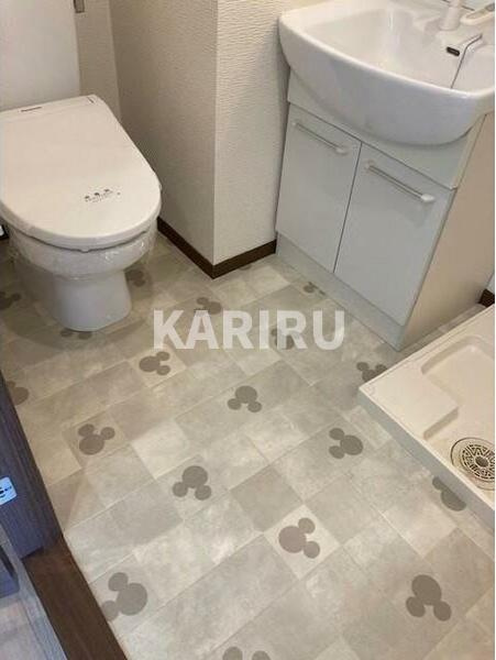 S-FORT大今里西の洗面所