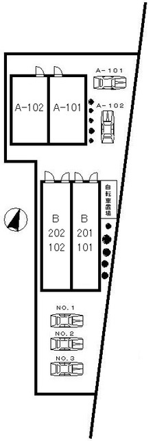 フォートリーの区画図