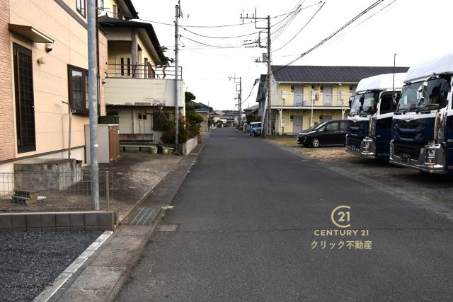 リーブルガーデン  大洗町五反田　3期　1の前面道路含む現地写真|現地撮影（2026年2月）